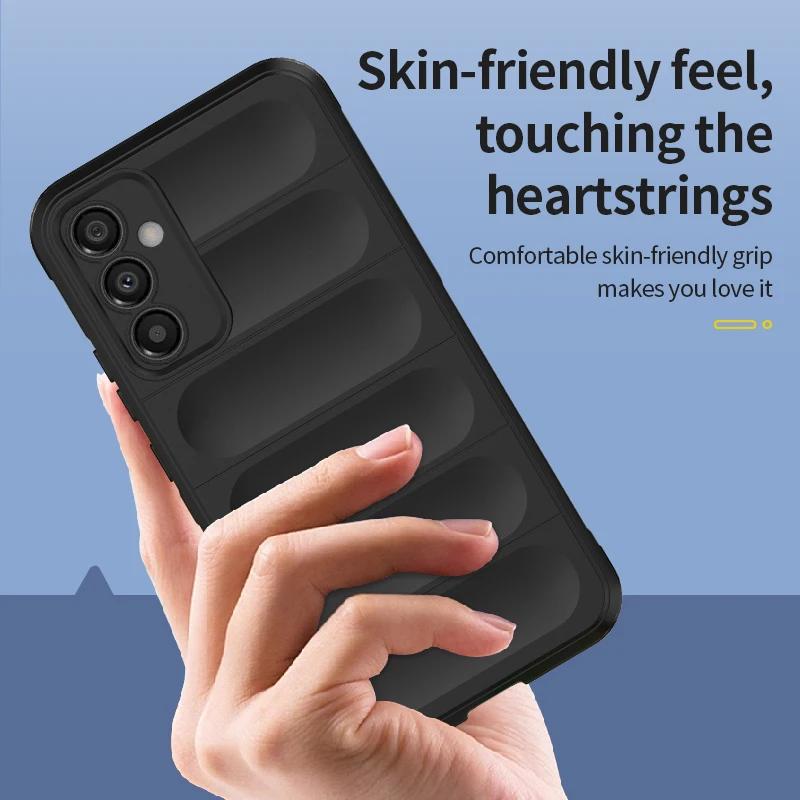 Новый противоударный чехол для Samsung Galaxy A56 A36 A26 A16 A06 M16 M06 M35 M55 M15 A55 A35 A15 F16 F06 A05 A05S силиконовая задняя крышка