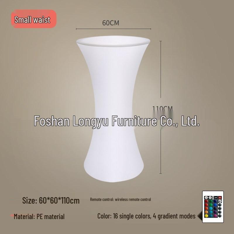 Светодиодные модные тонкие столы и стулья для вечеринок на открытом воздухе и мероприятий в KTV-барах