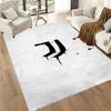 Juventus Floor Rug Office Rug Suitable For Balcony Dining Room Foyer Bedrooms Antislip Rug Anime Office Decor