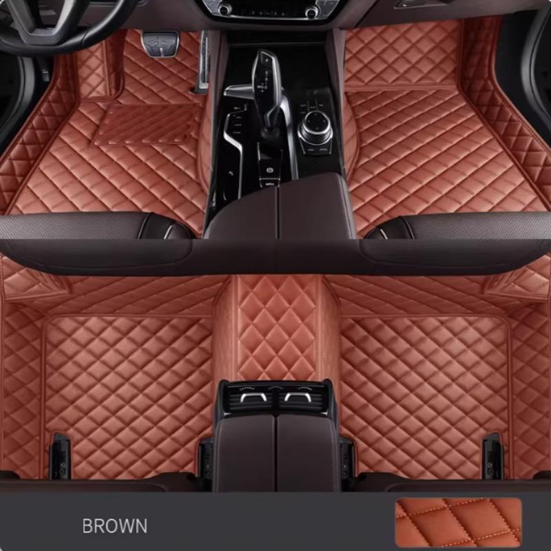 Для Lincoln Aviator Nautilus 2019-2026 Автомобильные Водонепроницаемые Кожаные Индивидуальные Коврики в Салон Автомобиля Ковры Под Ноги Авто Аксессуар Подстилки на Пол