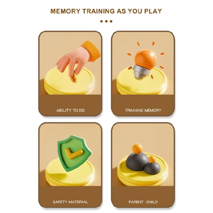 Многопользовательская настольная игра-игрушка на тему животных/фруктов для детей с перевертышами для семейного сбора, школьного мероприятия