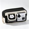 Cartoon Print Pencil Pouch Large Capacity Pen Bag Kawaii Pencil Case  Elementary School