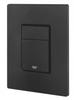 Grohe Solido concealed flush plate with button, black matt