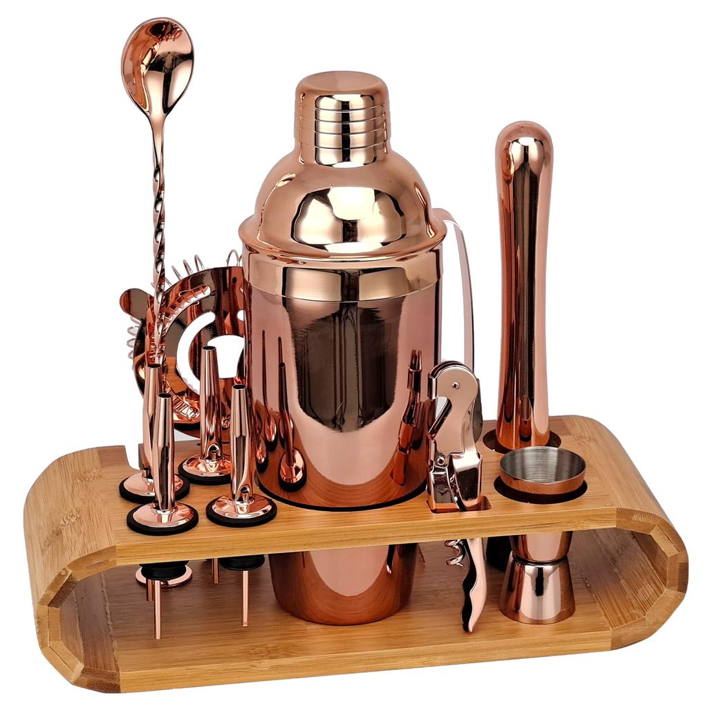 Барные инструменты Набор миксеров из нержавеющей стали Кружка для коктейльного миксера Набор из 12 предметов Снежный кувшин Миксер Полный набор