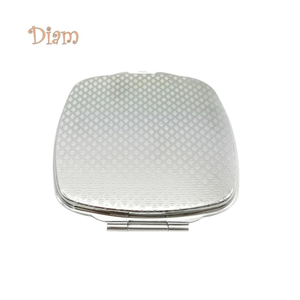 SBS 1Pc Women Portable Makeup Cosmetic Double Side Folding Traveling Pocket Mirror