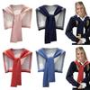 Warm Knitted Fake Collar Windproof Shawl Wraps Fashion Sweater Scarf  Everyday Wear