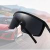 Зеркало Ветрозащитный УФ-Солнцезащитный Большой Защитный Защитный Козырек Солнцезащитные Очки Большая Оправа Велосипедные Очки