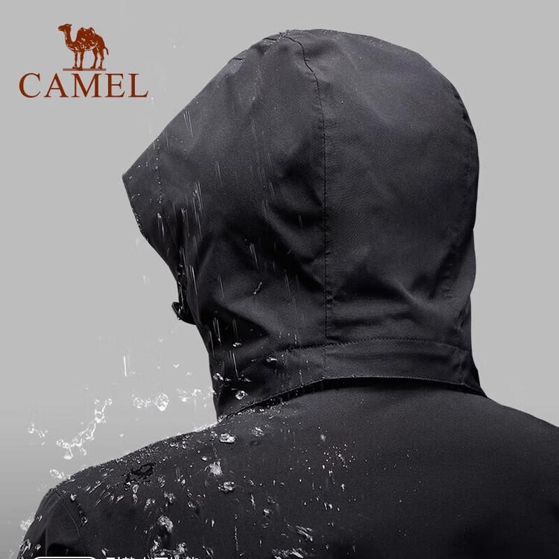 Camel Уличная мужская и женская куртка 3-в-1 с подкладкой из пуха