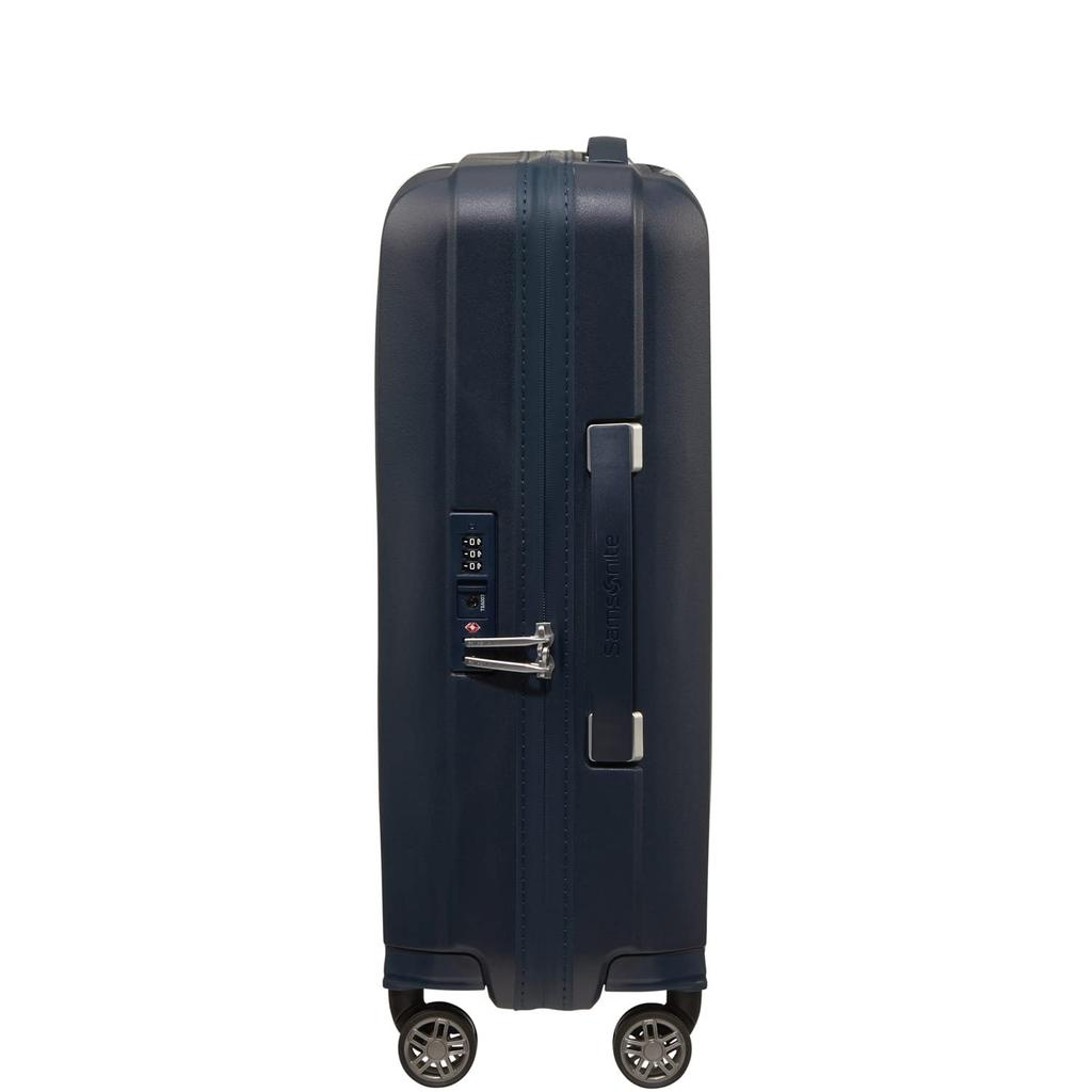 Чемодан-чехол Spinner Expandable 55 см темно-синий [Samsonite] Hi-Fi HI-FI 55/20 ручная кладь 39/45 л 2,3 кг