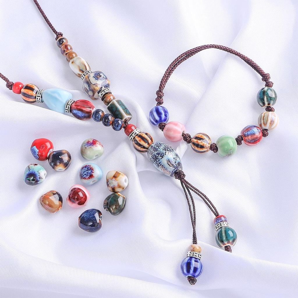 12x11 мм 10 шт., фарфоровые бусины в форме маленького сердца с цветочной глазурью, подвеска для изготовления ювелирных изделий своими руками