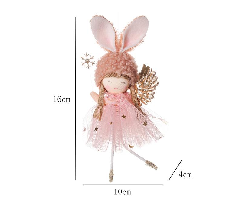NEW Christmas Angel Doll New Year Christmas Decoration for Home Angel Pendant Christmas Ornament Xmas Gift New Year 2025 Navidad