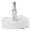 Accessories Polishing Wheels Cotton Cloth White With Connecting Rod 1 Set