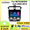 Для MITSUBISHI Colt 2002-2012 Навигация GPS Android Автомагнитола Мультимедийный плеер Стерео wifi+4G Carplay авто видео