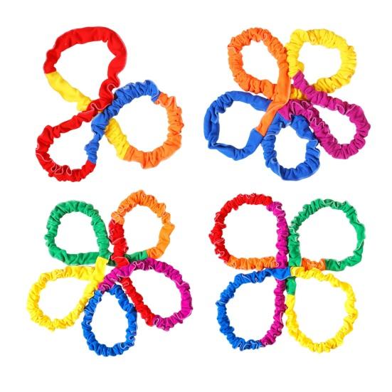 Kids Outdoor Toys Elastic Cooperative Stretchy Band Elastic Cord Pull Rope