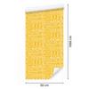 Polynesian Geometric Pattern Wallpaper Gold and Cream 50x1000