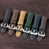 High Quality Genuine Calfskin Watch Strap 20mm 22mm 24mm 26mm Watch Band Vintage Soft Cowhide Leather Wristband Matte Bracelet
