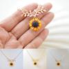 BLUELANS NECKLACE Wonderful Twig Pendant Jewelry Sunflower Leaf Branch Necklace Women Present