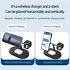 Opansten НОВЫЙ Магнитный Беспроводной Зарядный Стенд Для iPhone 17 16 15 14 13 12 Pro iWatch 9 8 Airprods 3 в 1 Быстрая Зарядная Станция