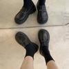 Fashion Platform Ladies Pumps Moccasins Kawaii Loafers Women's Shoes Cute Black On Offer Korean Style Comfortable and Elegant Wholesale