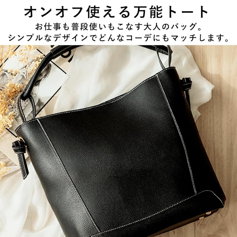 [VITAFELICE] Vita Felice one handle tote bag ladies inb-10143p (light gray)