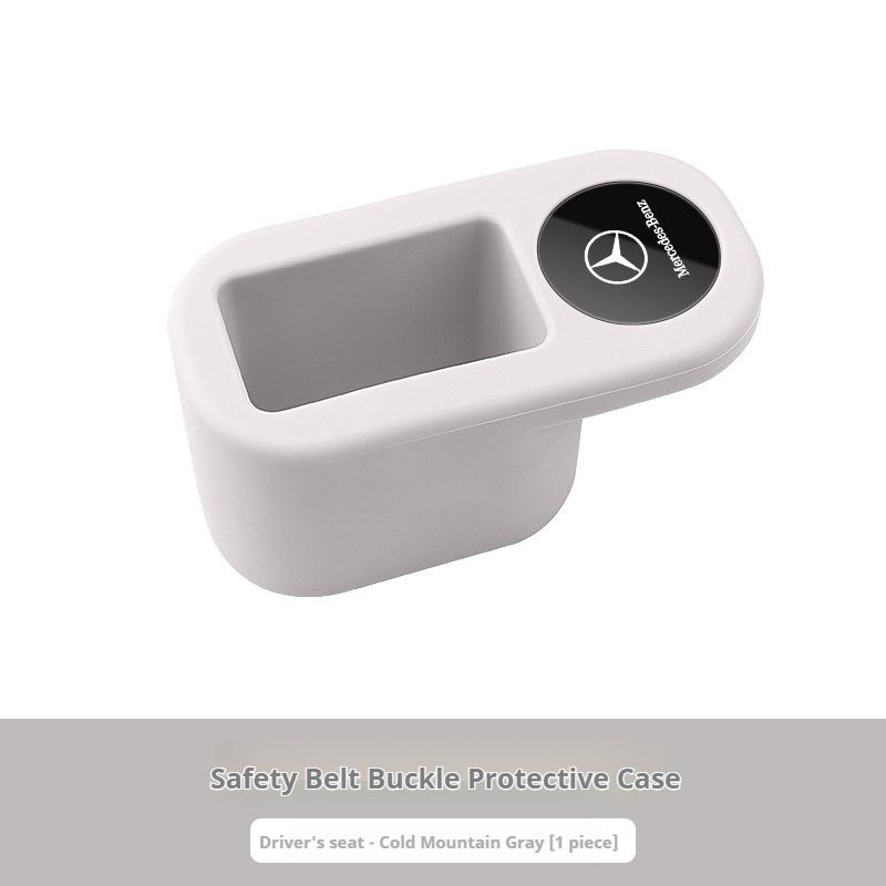 CQQ1 For Mercedes Benz A C E S Class AMG CLA CLS W212 GLC CLK W205 Seat Belt Socket Protective Cover Plug Seat Car Ornaments Supplies