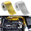 Gold/Sliver Reflective Self Adhesive Tape High Temperature Heat Waterproof Bandage Tape Universal 50mmx10M/50mmx5M
