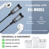 Anti-Lost Neck Strap for Airpods, Strong Magnetic Necklace Holder String, Sports Lanyard for Headphone Compatible with AirPods 1&2 /3rd /Pro/Pro 2
