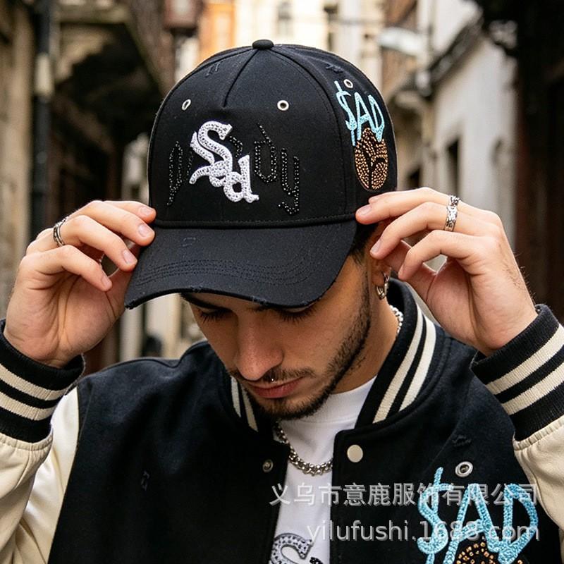 Унисекс Вышитая Бейсболка С Полным Дизайном Streetwear Папина Кепка Хлопок Регулируемая Посадка