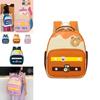 Trendy Lightweight Nylon Backpack For Kids Featuring Adorable Cartoon Design