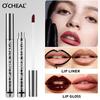 British-Style Peel-Off Lip Tint Set - 4 Pieces