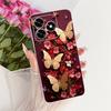 Case For Honor X5c Plus Cover 2025 New Fashion Flower Butterfly Soft Clear Silicone Phone Cases For Honor X5c 4G HonorX5c Fundas