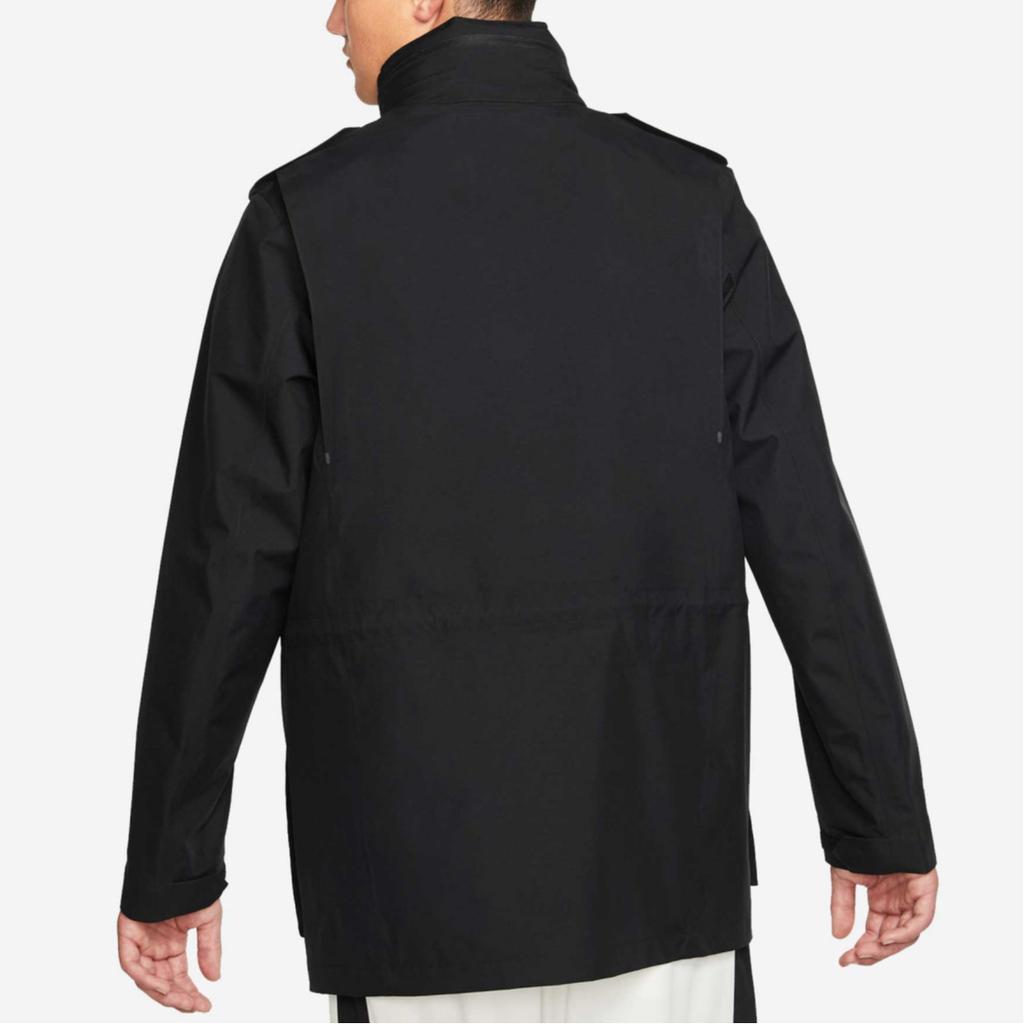 Nike Мужская водонепроницаемая куртка с несколькими карманами Gore-Tex M65, черная CQ7653-010