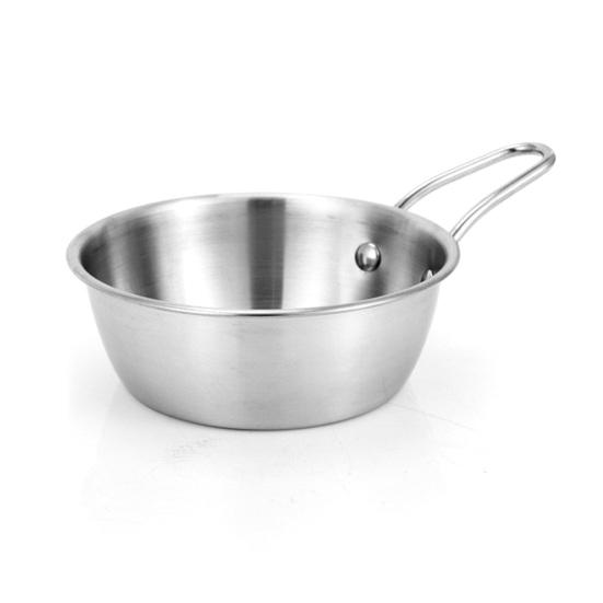 Чашка Сьерра для кемпинга, миска из нержавеющей стали, нержавеющая, устойчивая к коррозии, полированная поверхность, кружка для питья, мини уличный горшок