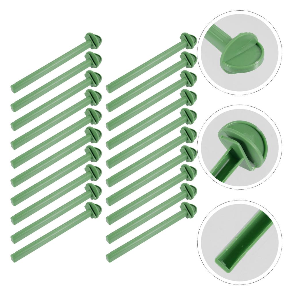 20 шт., клетка для попугаев, попугаев, птичий шест, игрушки, клетка для шлифовки когтей, принадлежности для попугаев, пластиковые игровые стойки, палки