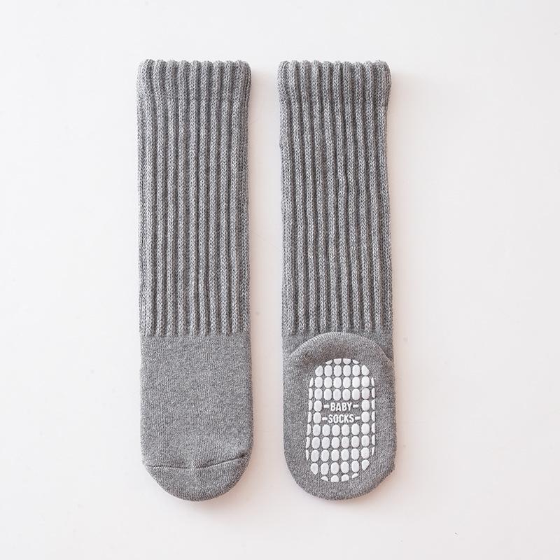 Носки для новорожденных девочек и мальчиков, зимние толстые теплые детские гольфы, длинные носки для девочек и мальчиков, мягкие нескользящие носки для малышей, От 0 до 4 лет