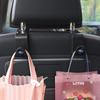 Car Headrest Hidden Hook Multi-use Seat Back Hanger Bag For Subaru Crosstrek Forester Outback Impreza BRZ WRX Ascent Valve Cap XX2