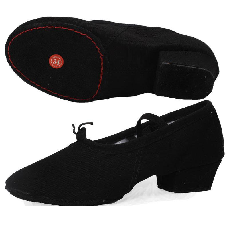 Женщины Танцы Румба Вальс Выпускной Бальный зал Латиноамериканские танцы Балет Танцы Одиночные Танцы Обувь Для Девочек Балетки