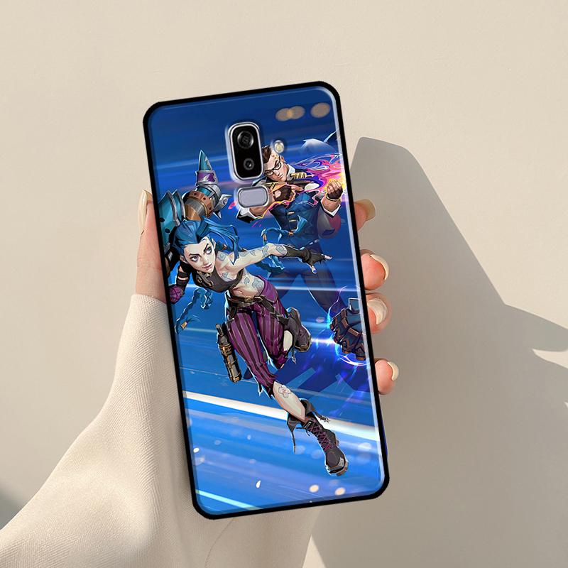 Чехол Valorant Game для Samsung Galaxy J4 J6 Plus 2018 A6 A7 A8 A9 J8 J1 2016 A3 A5 J3 J7 J5 2017 чехол