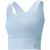Exhale Solid Moisture Wicking Comfortable Solid Color Sports Tank Top Women Tops Light-Blue 520069-89