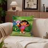 Kids Dora the Explorer Cushion Cover Cushion Cover Set 4Pcs 50x50 45x45 40x40 Pillowcase Decorative Sofa Home Decor