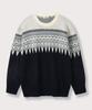 POLYGRAM Nordic Fair Isle Oversized Round Knit - 3 Colors