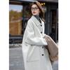 MOCARNA Women's Elegant Long Wool Blend Coat