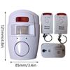 Motion Detector Alarm Battery-Powered Pir Alert Infrared Sensor Alarm Home Security System For Door Shed Garage Caravan