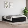3120518 vidaXL Spring Bed Base Black 140x200 Cm Fabric