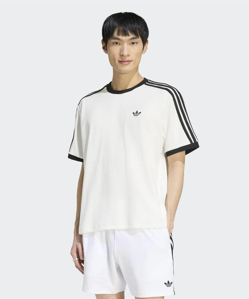 adidas Хлопковая футболка Cali - Облачно-белый:Черный / Kw7400