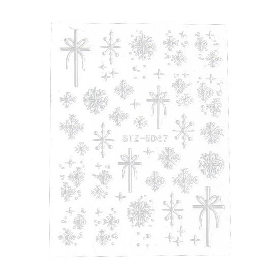 Модная наклейка для дизайна ногтей 5D стереоскопические аксессуары DIY маникюр