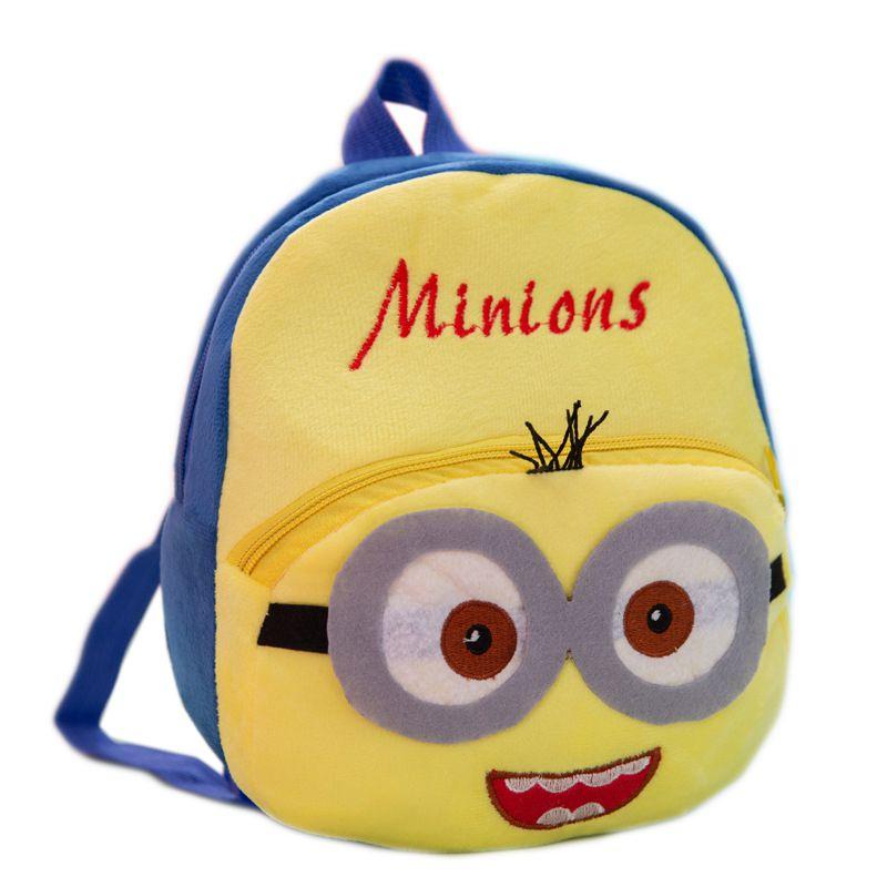 Cute Cartoon Kids Schoolbag Plush Mini Backpack For Travel And Casual Use