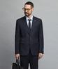 STCO [Four Seasons] (10-Year Suit) Wool Blend Four-Way Stretch Suit Set_Navy (Slim Fit)_Ssjvz12Set (B Type)