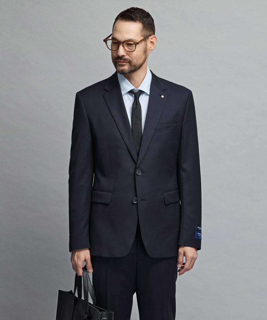 STCO [Four Seasons] (10-Year Suit) Wool Blend Four-Way Stretch Suit Set_Navy (Slim Fit)_Ssjvz12Set (B Type)