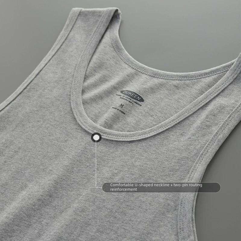 Мужской летний японский однотонный дышащий спортивный жилет 2024 года